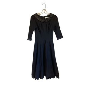 Chic Black Midi Dress